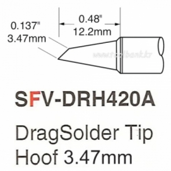 히터팁(3.47mm) SFV-DRH420A(Solar용)